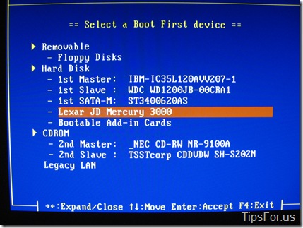 First-Boot-Device