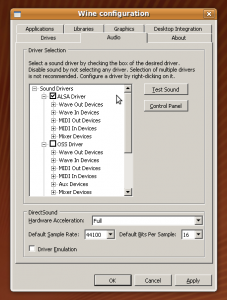 wine-configuration-alsa