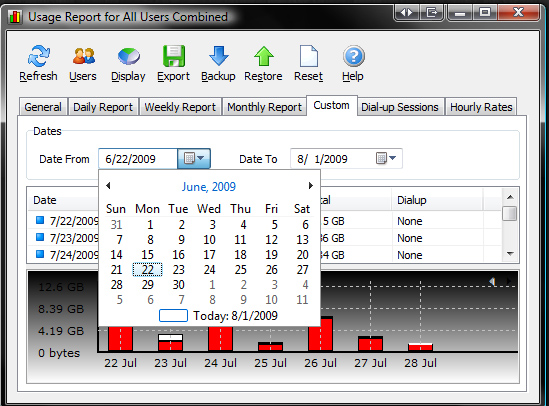 networx bandwidth monitor free