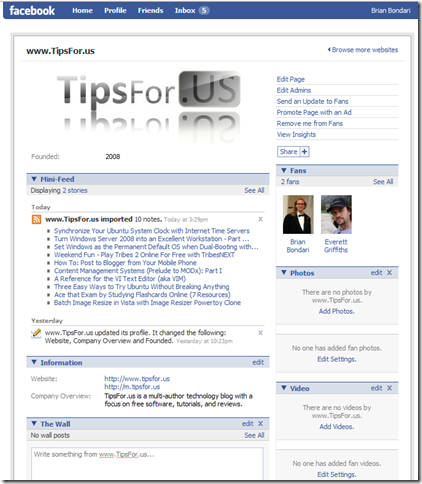 TipsForUs - Facebook