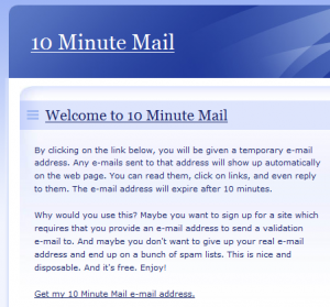 10 Minute Mail